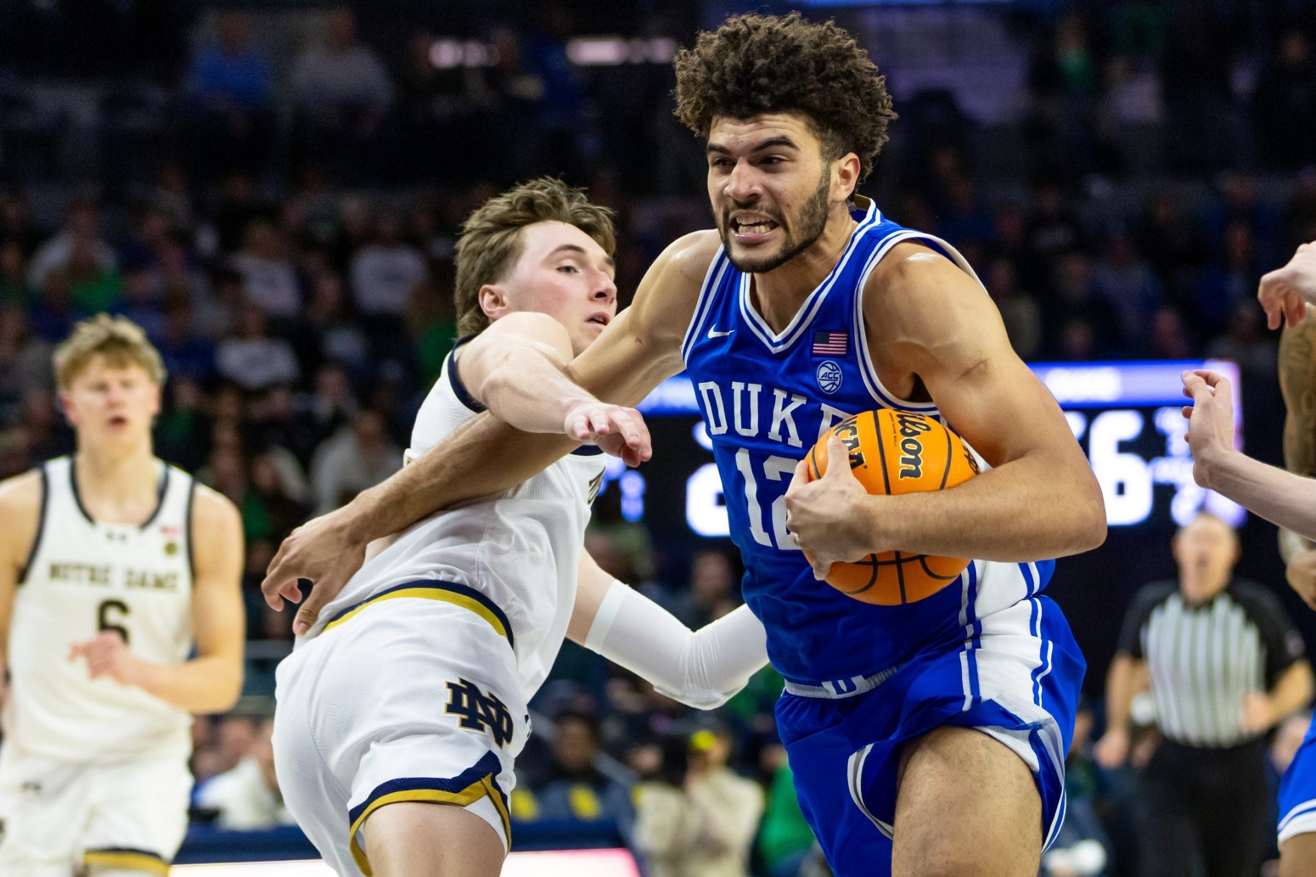 Cameron Boozer, Cole Certa - Duke Blue Devils vs Notre Dame Fighting Irish - Source: Imagn