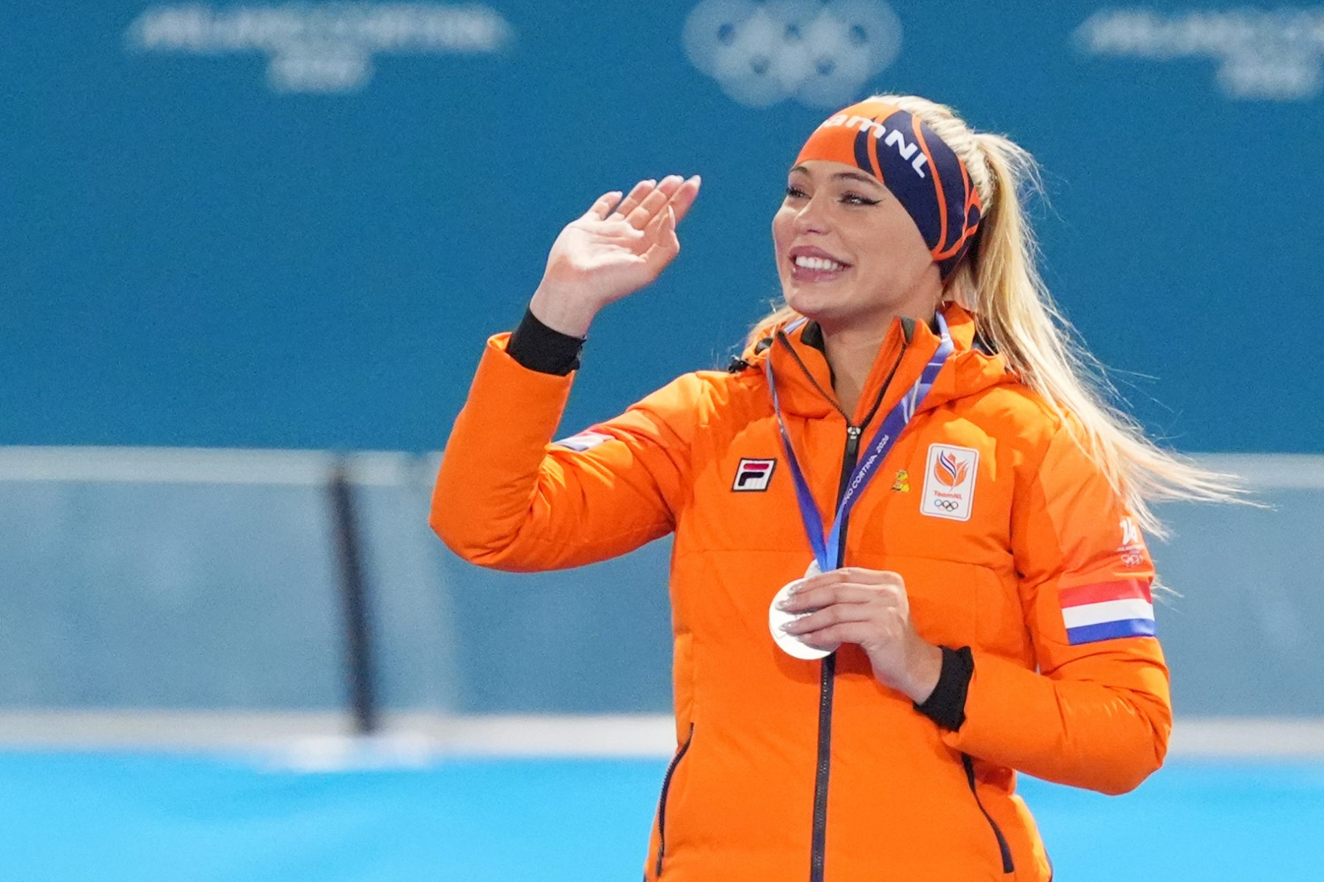 The Dutch ice skater, Jutta Leerdam: Source - Imagn Images
