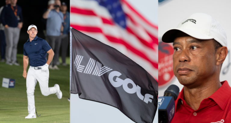 “Even Tiger & Rory Can’t Save LIV Golf” – Fans React to the PIF-Backed League Using PGA Tour Stars for Promotion