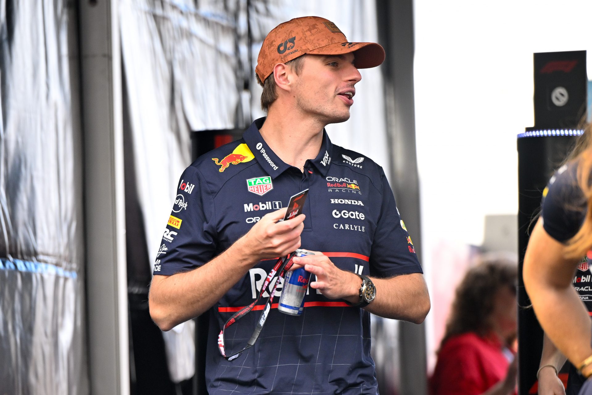 Max Verstappen at the 2025 United States Grand Prix. Credit: Jerome Miron-Imagn Images