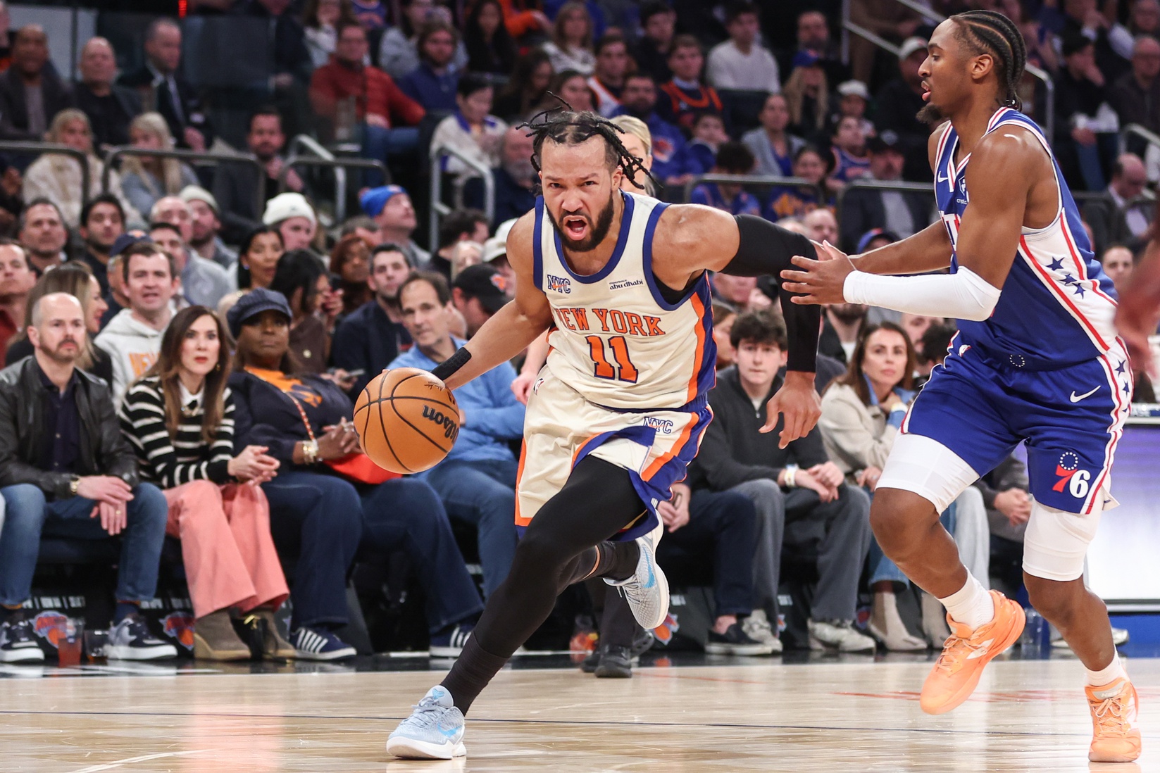Philadelphia 76ers vs New York Knicks - 2025-26 NBA regular season - Source: Imagn Images