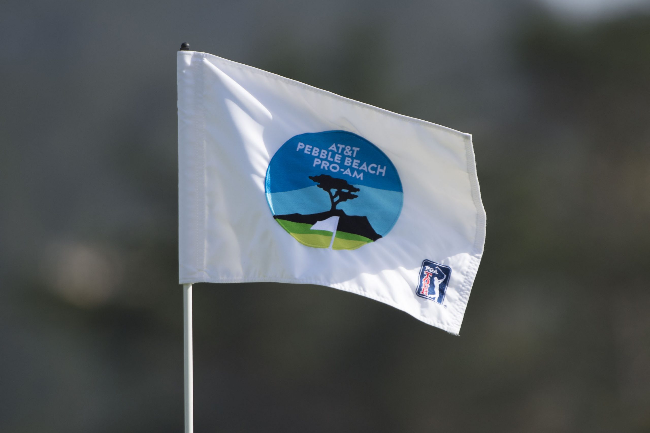 Pebble Beach Pro-Am flag (Image Credit: Imagn)