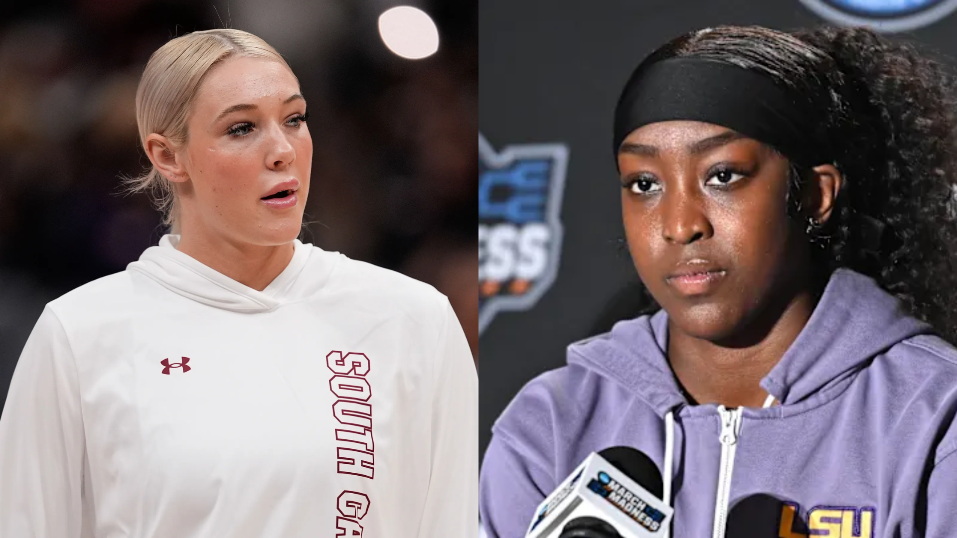 South Carolina Star Chloe Kitts’ Dad Slaps Back at Flau’jae Johnson’s Mother After Rant About LSU’s Loss