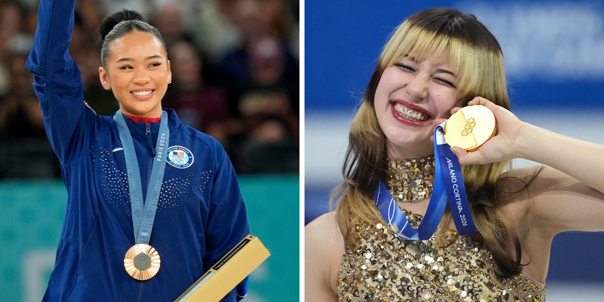 L: Suni Lee and R: Alysa Liu (Images by Imagn)