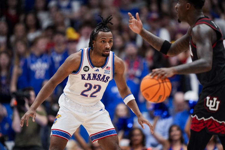 Kansas Jayhawks guard Darryn Peterson - Source: Imagn