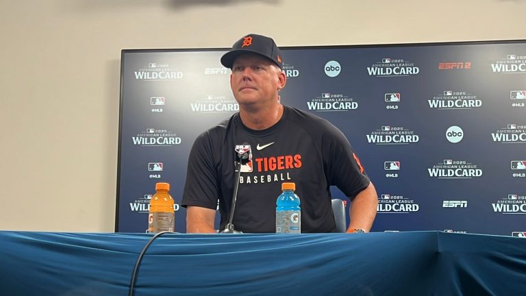 Tigers Skipper Details Big League Camp Goals for Top Prospects Max Clark and Kevin McGonigle