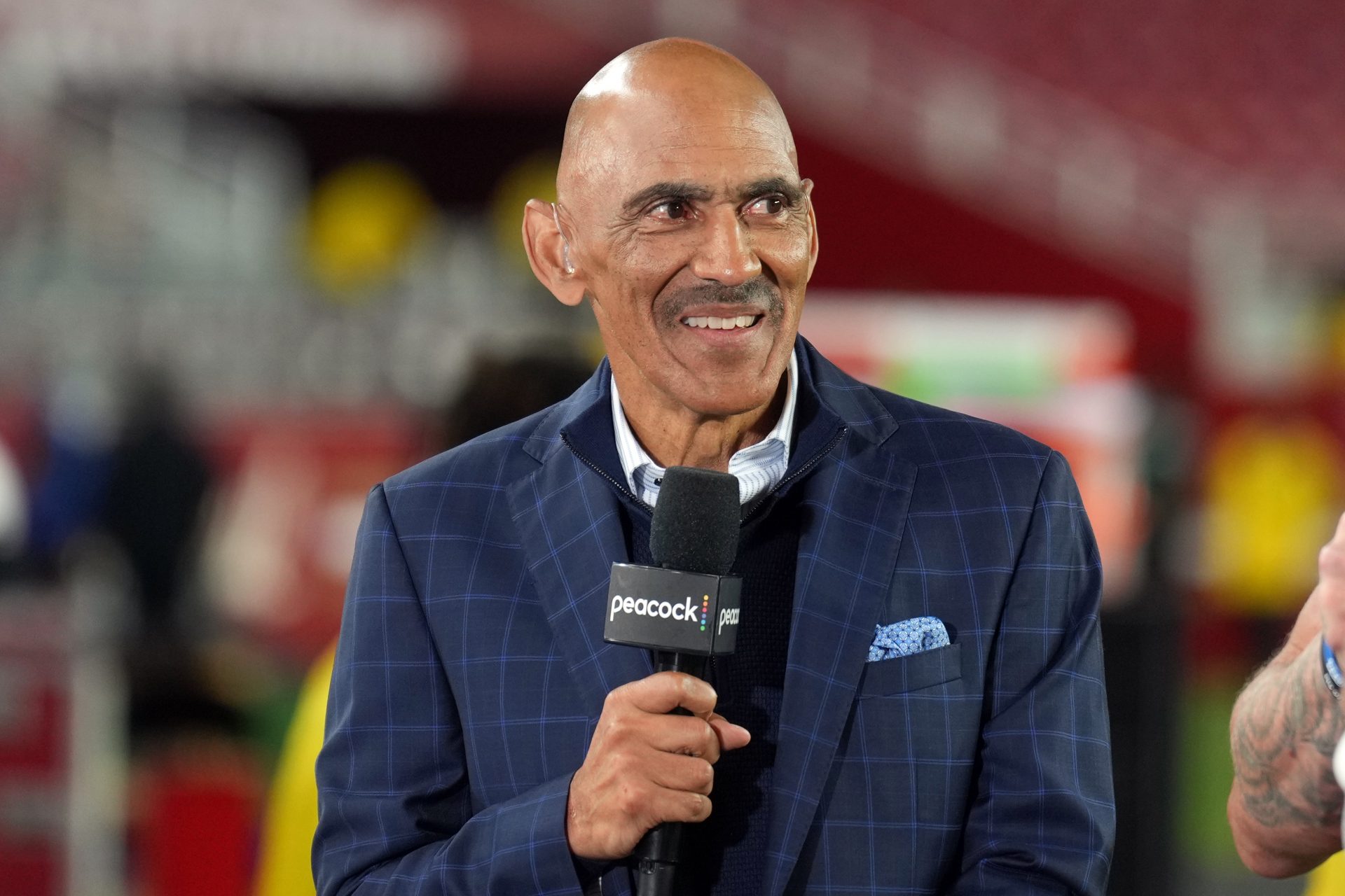 NBC Sports commentator Tony Dungy - San Francisco 49ers vs Atlanta Falcons - Source: Imagn
