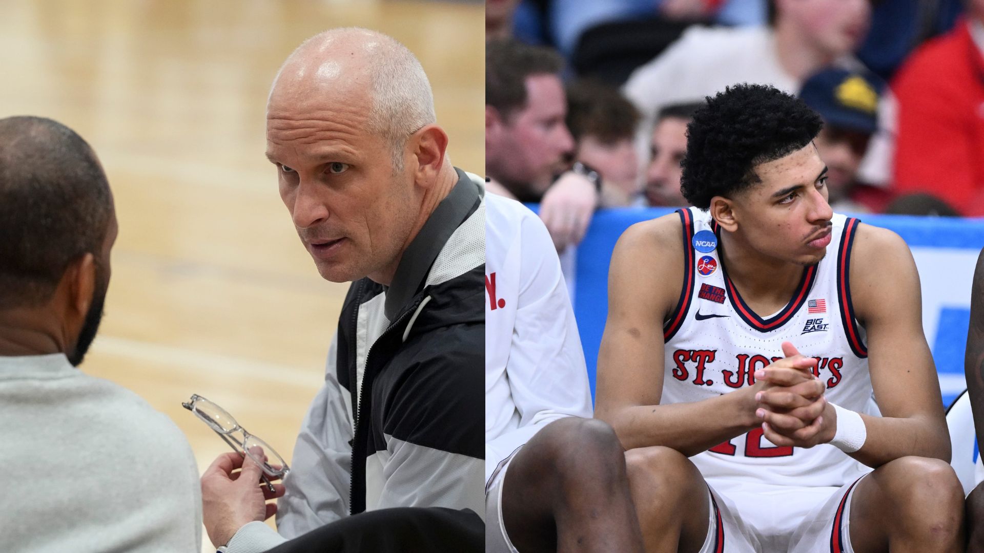 Dan Hurley and RJ Luis Jr. - Source: Imagn