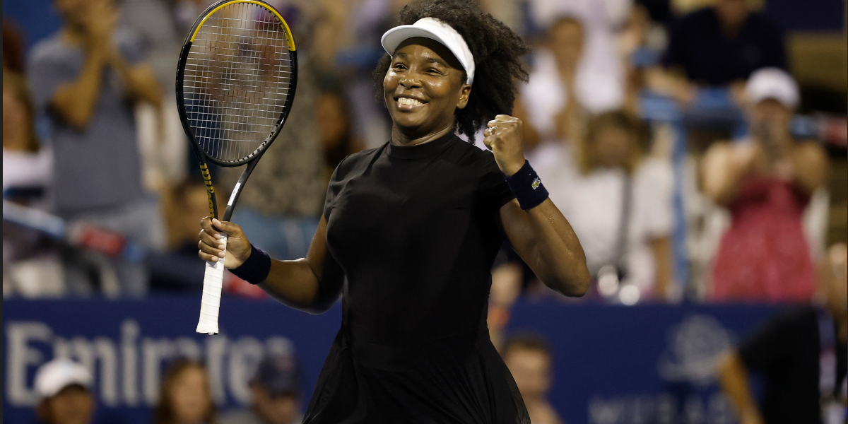 Venus Williams at the Citi DC Open 2025. Source: Imagn