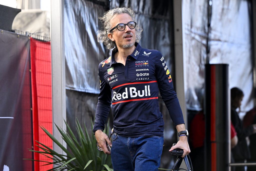 Red Bull team boss Laurent Mekies at the 2025 US Grand Prix. Image Source: Jerome Miron-Imagn Images
