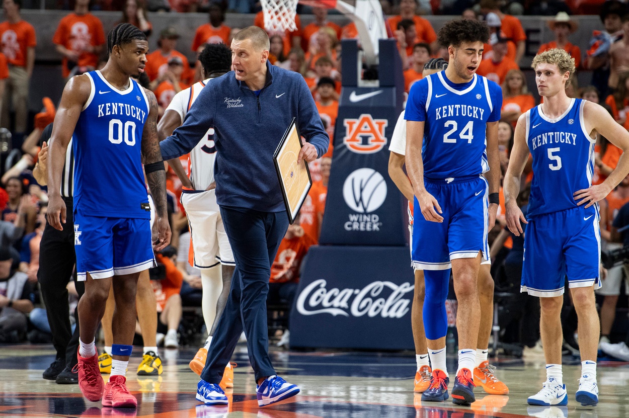 Mark Pope - Auburn Tigers vs Kentucky Wildcats - Source: Imagn