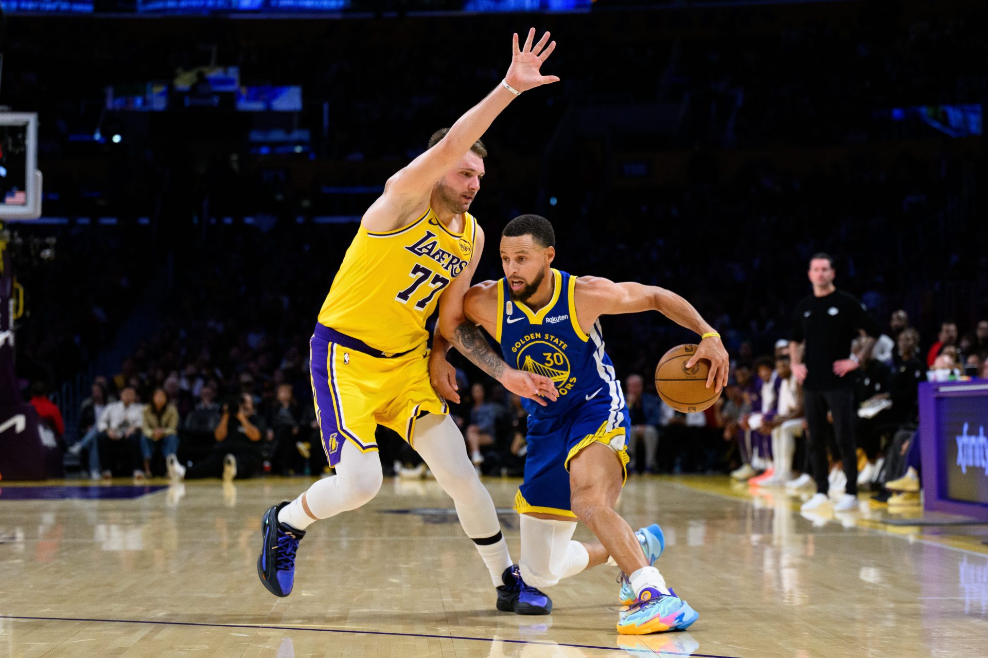 LA Lakers vs. Golden State Warriors - 2025-26 NBA regular season - Source: Imagn Images