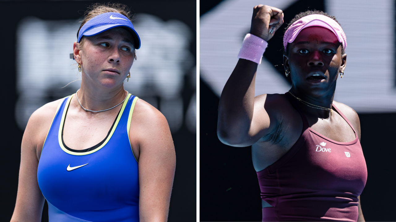 Amanda Anisimova (L) vs Victoria Mboko - Indian Wells - Source: Imagn