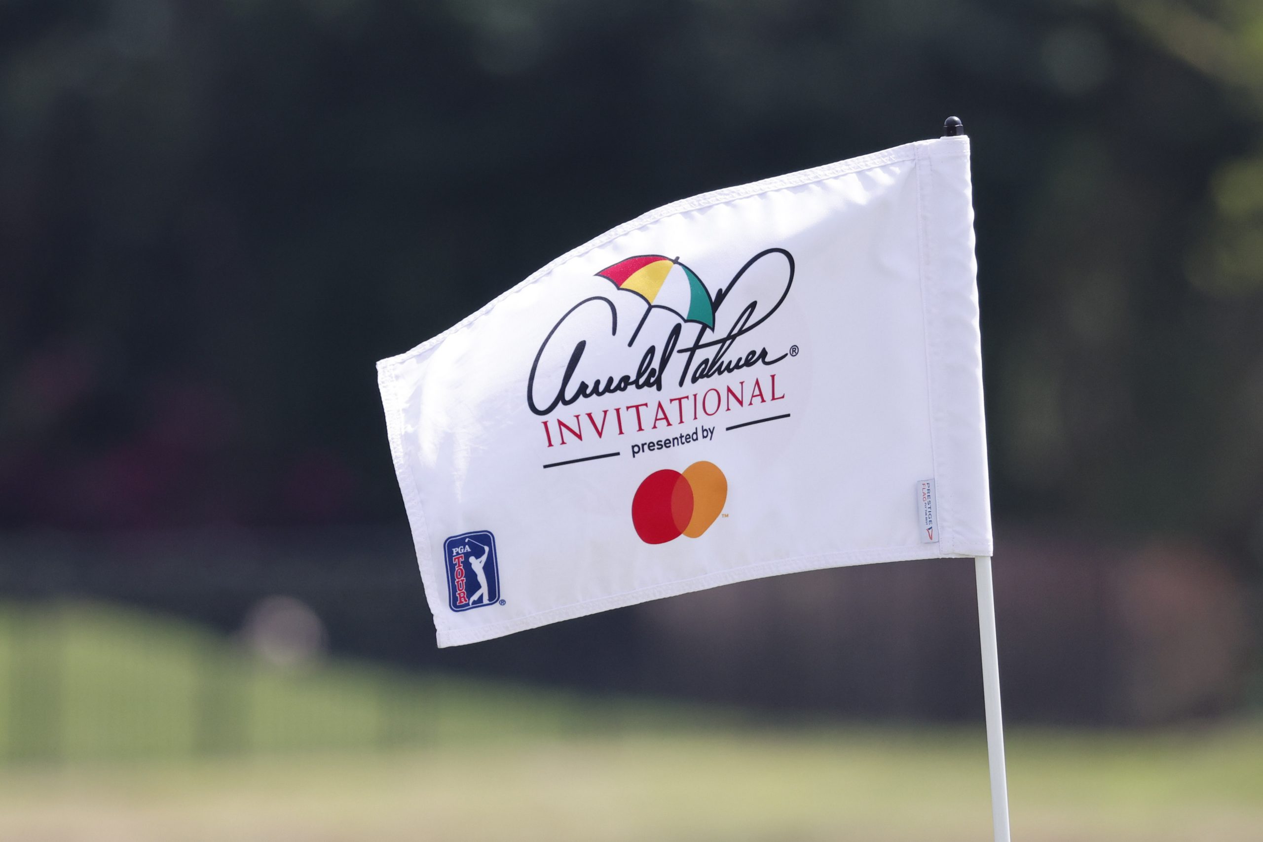 Arnold Palmer Invitational flag (Image Credit: Imagn)