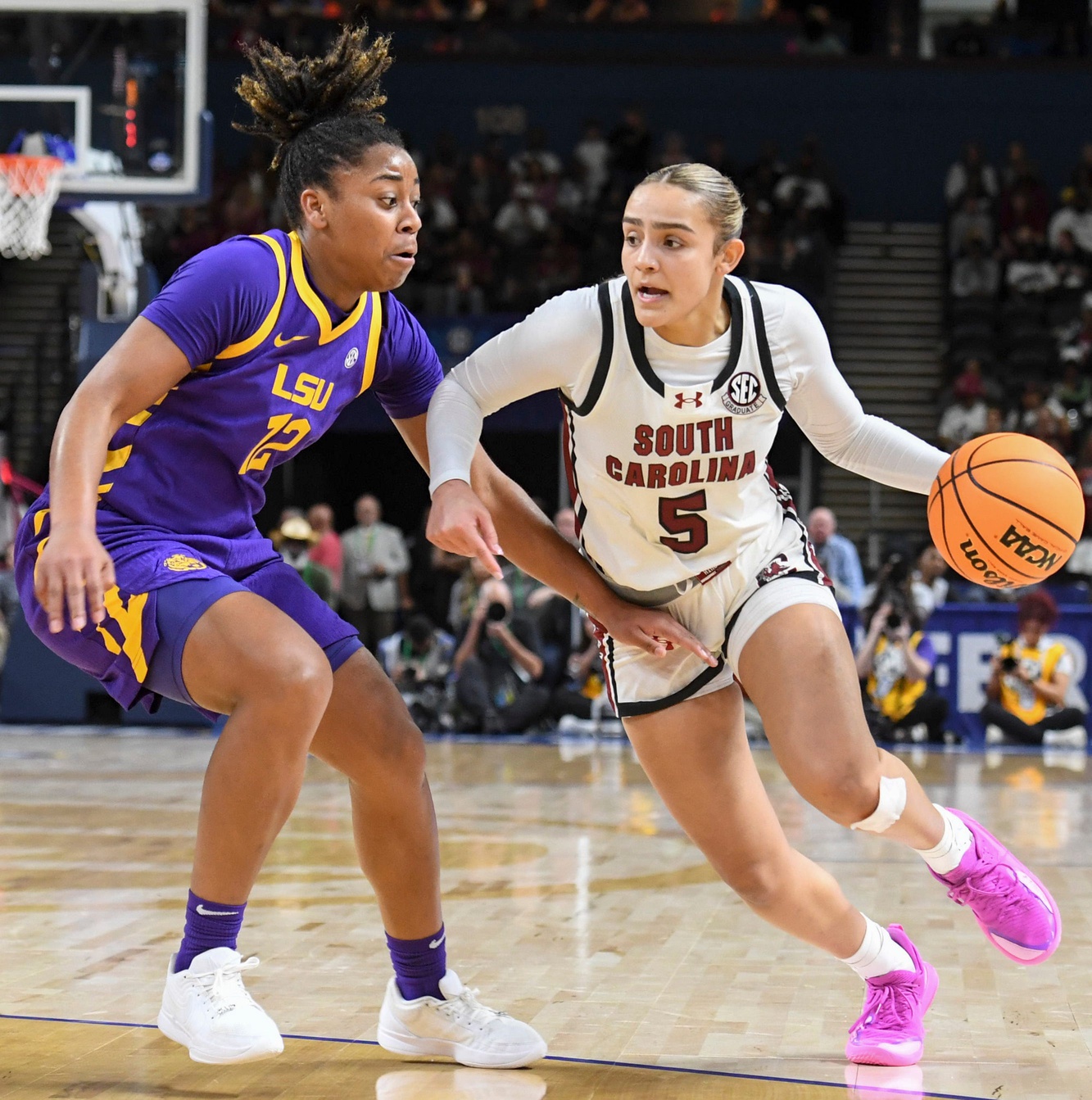 Tessa Johnson - South Carolina Gamecocks vs. Louisiana State Tigers - Source: Imagn