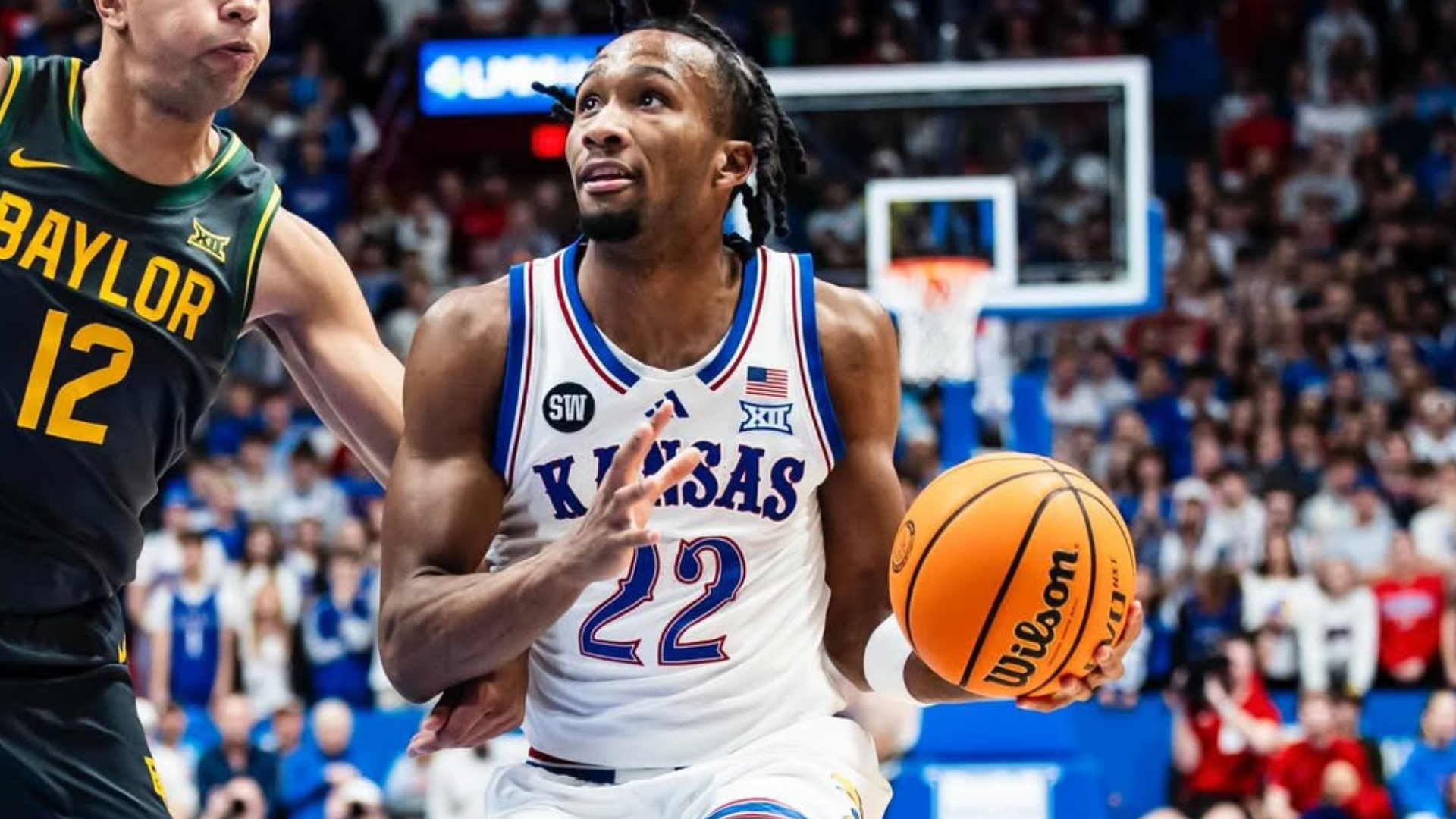 Darryn Peterson  (Images via Instagram/@kuhoops)