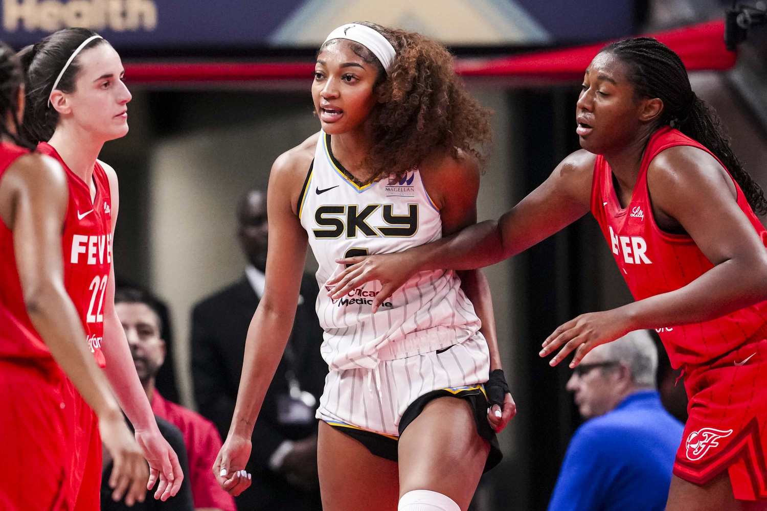 A quote falsely attributed to WNBA star Brittney Griner has been spreading across social media, claiming she credited Angel Reese -- not Caitlin Clark -- for the new CBA deal. - Source: IMAGN