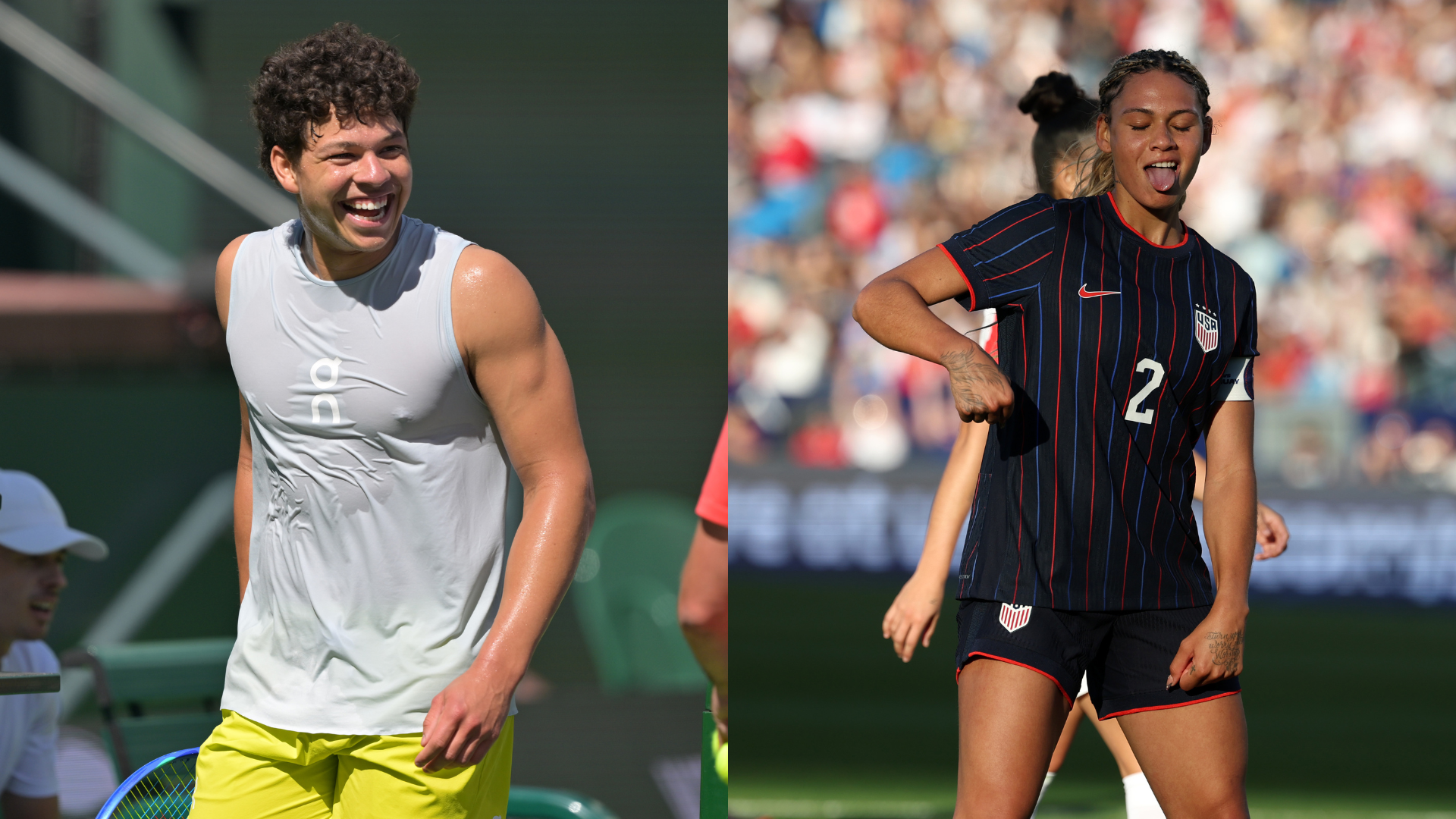 Ben Shelton and Trinity Rodman | Source: Imagn
