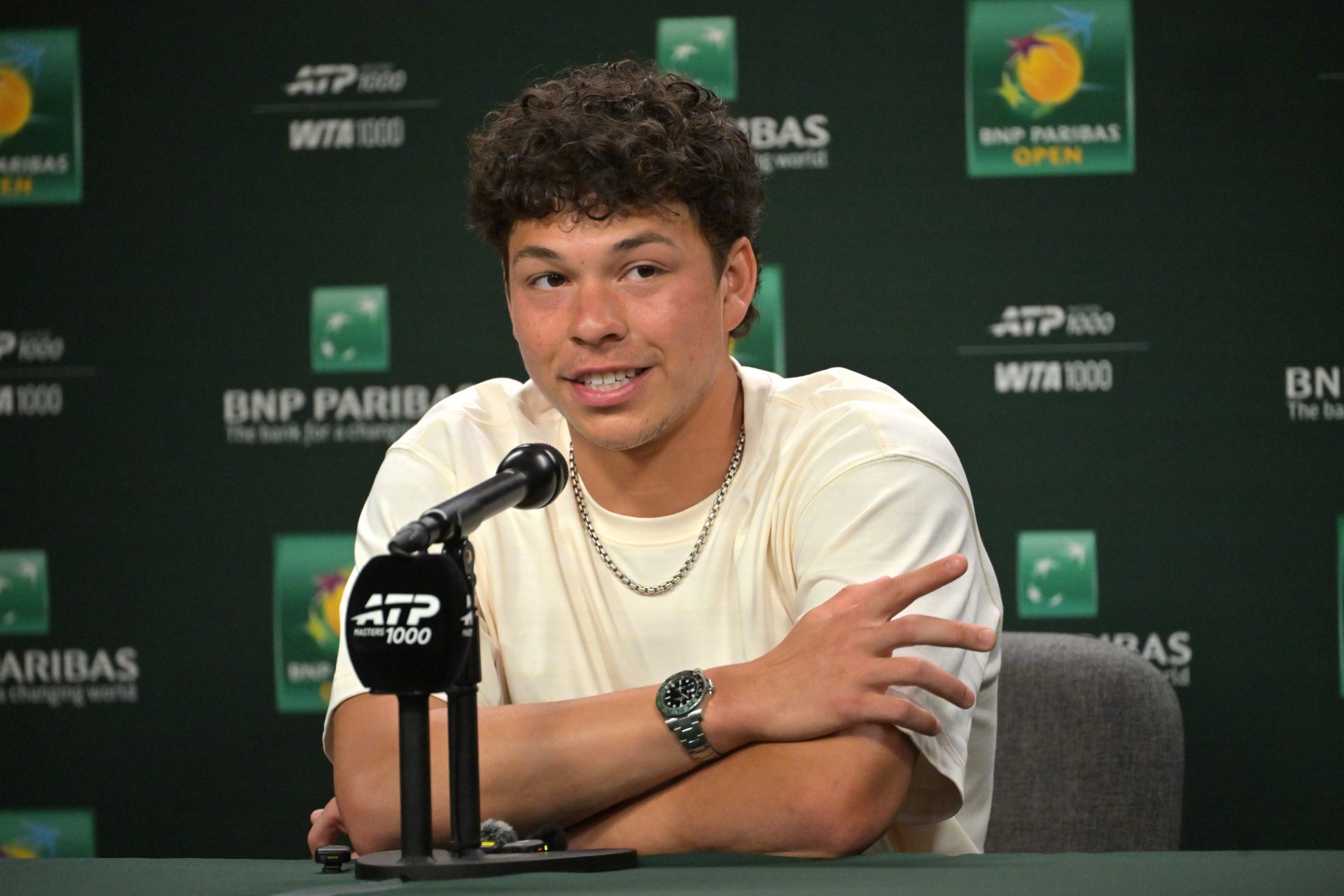 Ben Shelton - Indian Wells | Source: Imagn