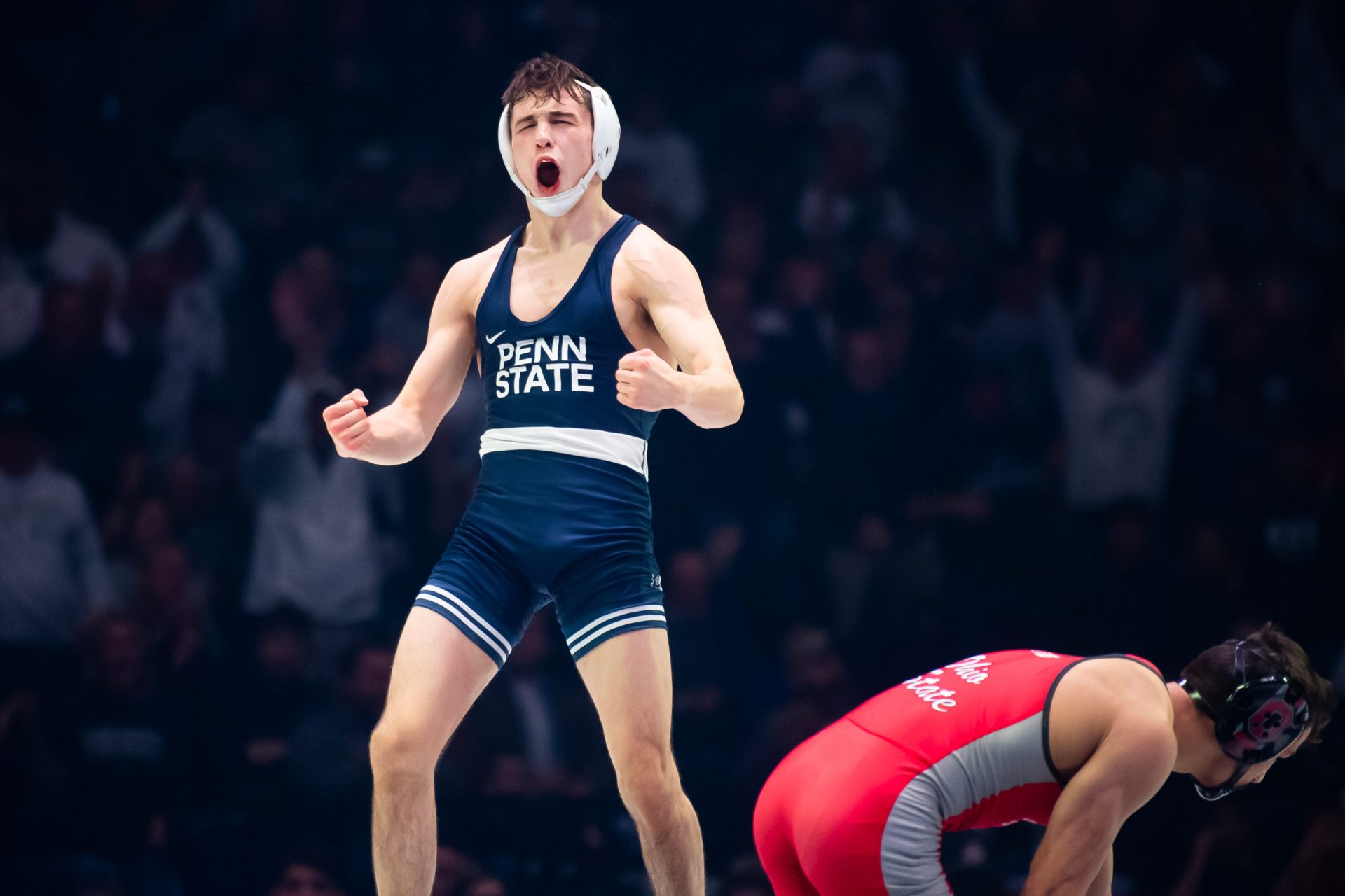 Penn State's Luke Lilledahl will compete in 125 lbs category at the 2026 Big Ten Wrestling. (Images by Imagn)