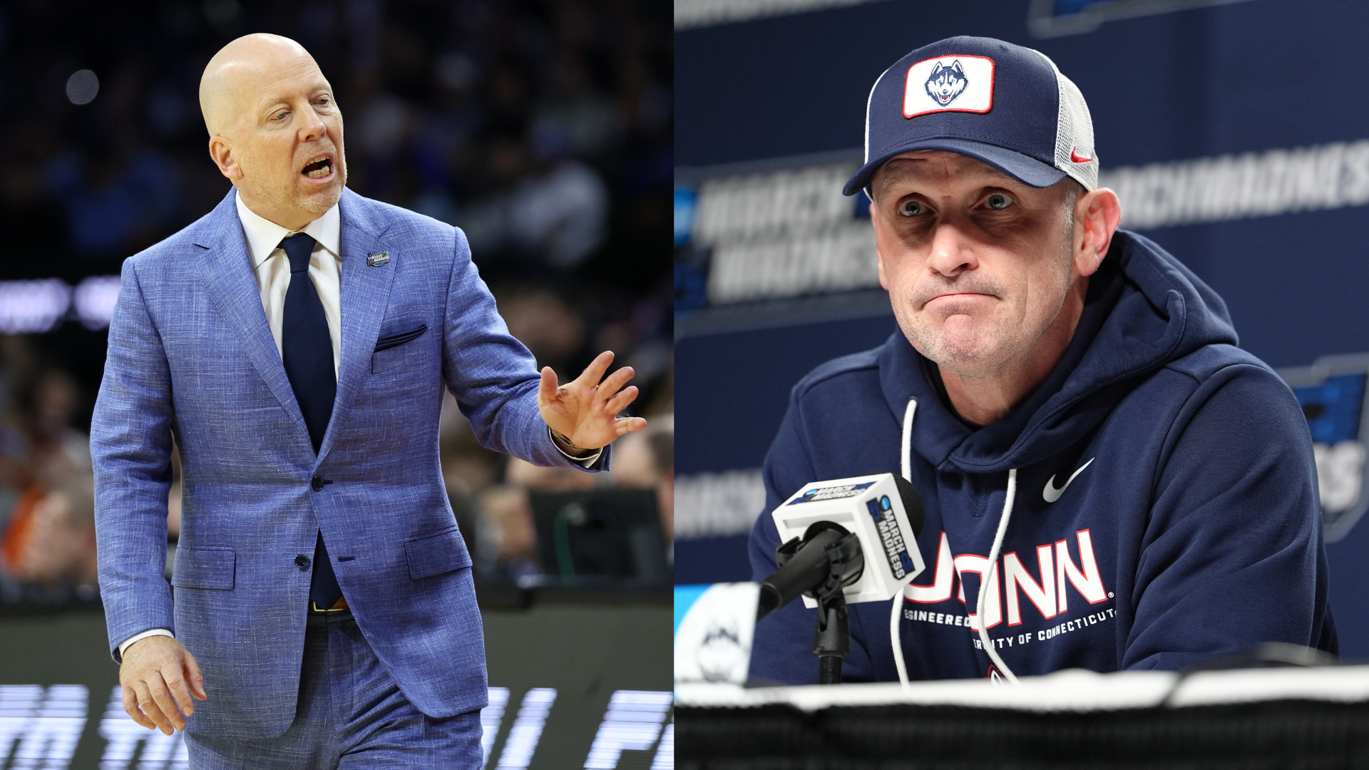 Mick Cronin, Dan Hurley.
Source: Imagn Images