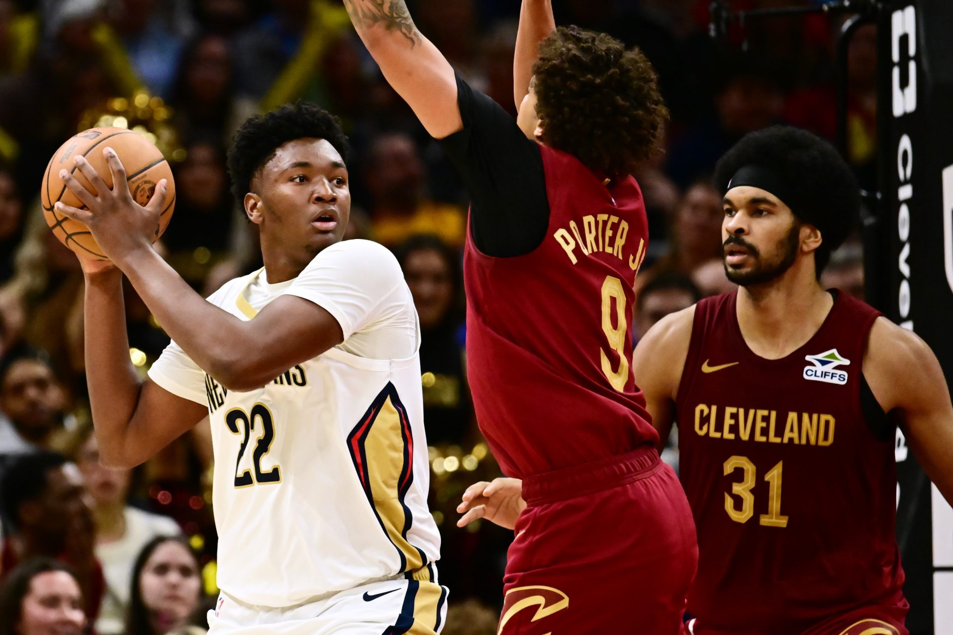 Dec 23, 2025; Cleveland Cavaliers vs New Orleans Pelicans - Source: Imagn