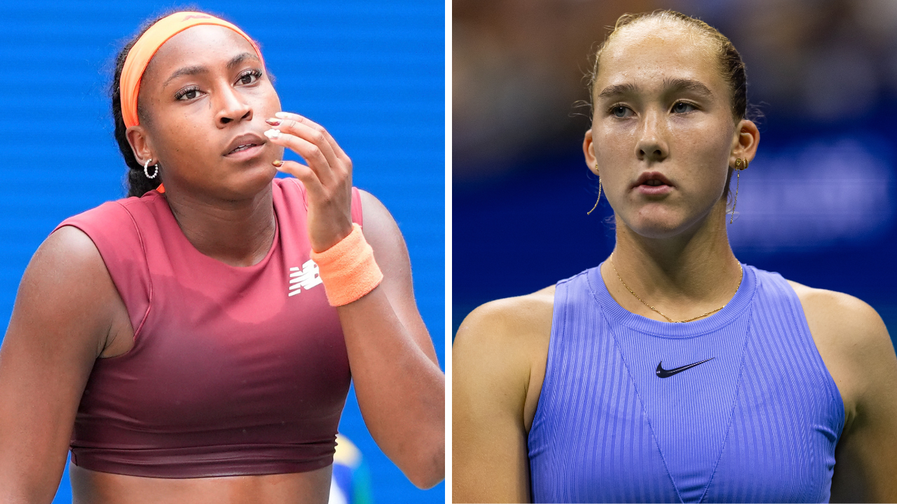 Coco Gauff (L) and Mirra Andreeva | Image Source: Imagn