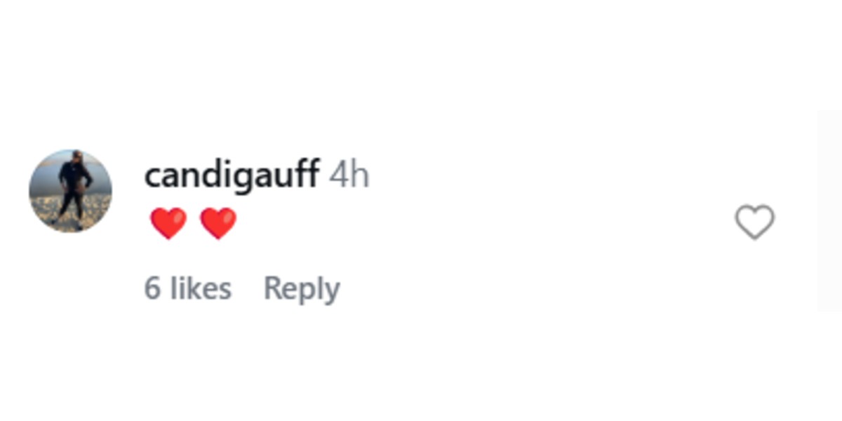 Gauff's mother's comment on her milestone (Image via Instagram/ @tennischannel)
