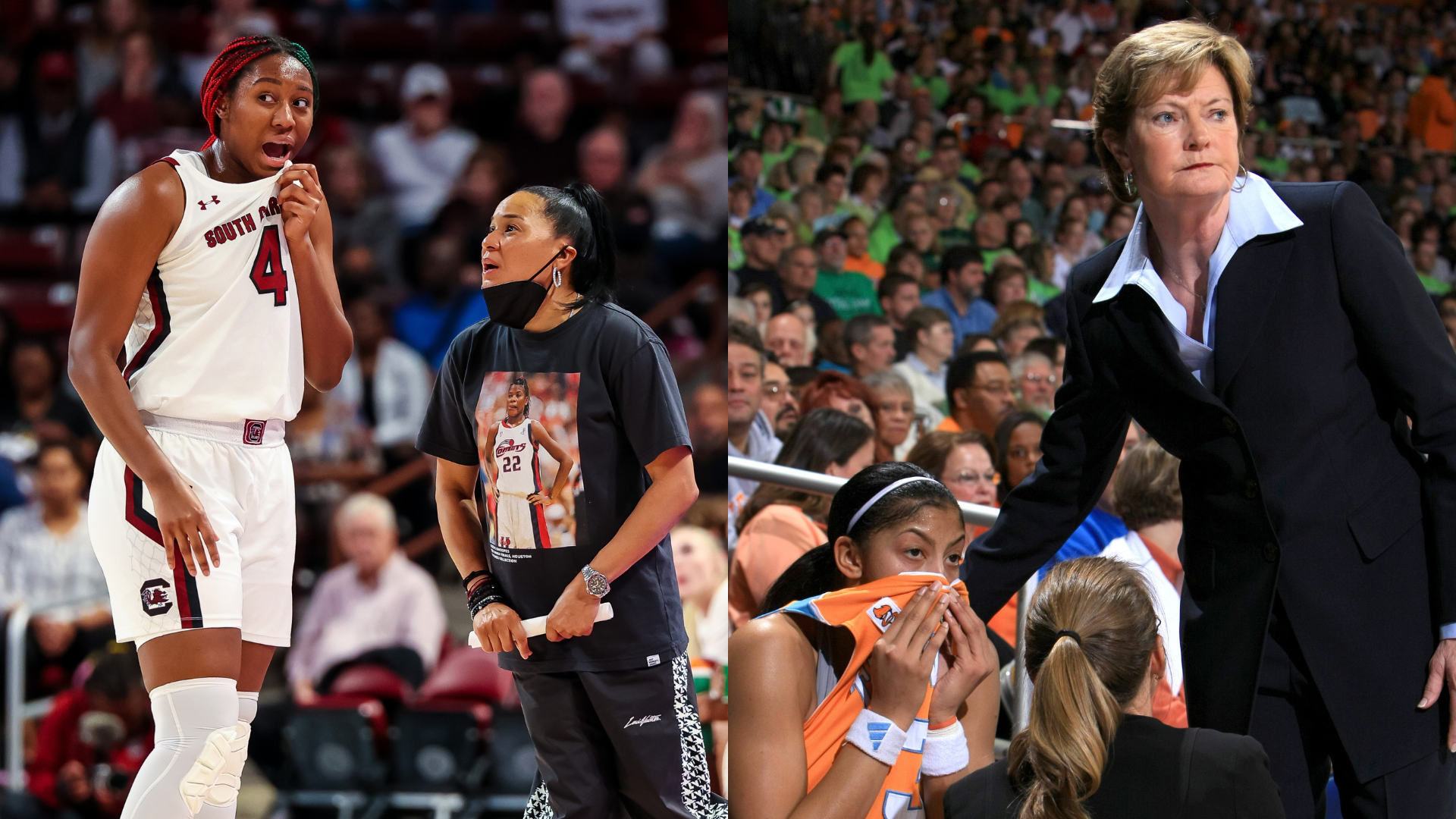 Aliyah Boston, Dawn Staley, Candace Parker, Pat Summitt - Source: Imagn