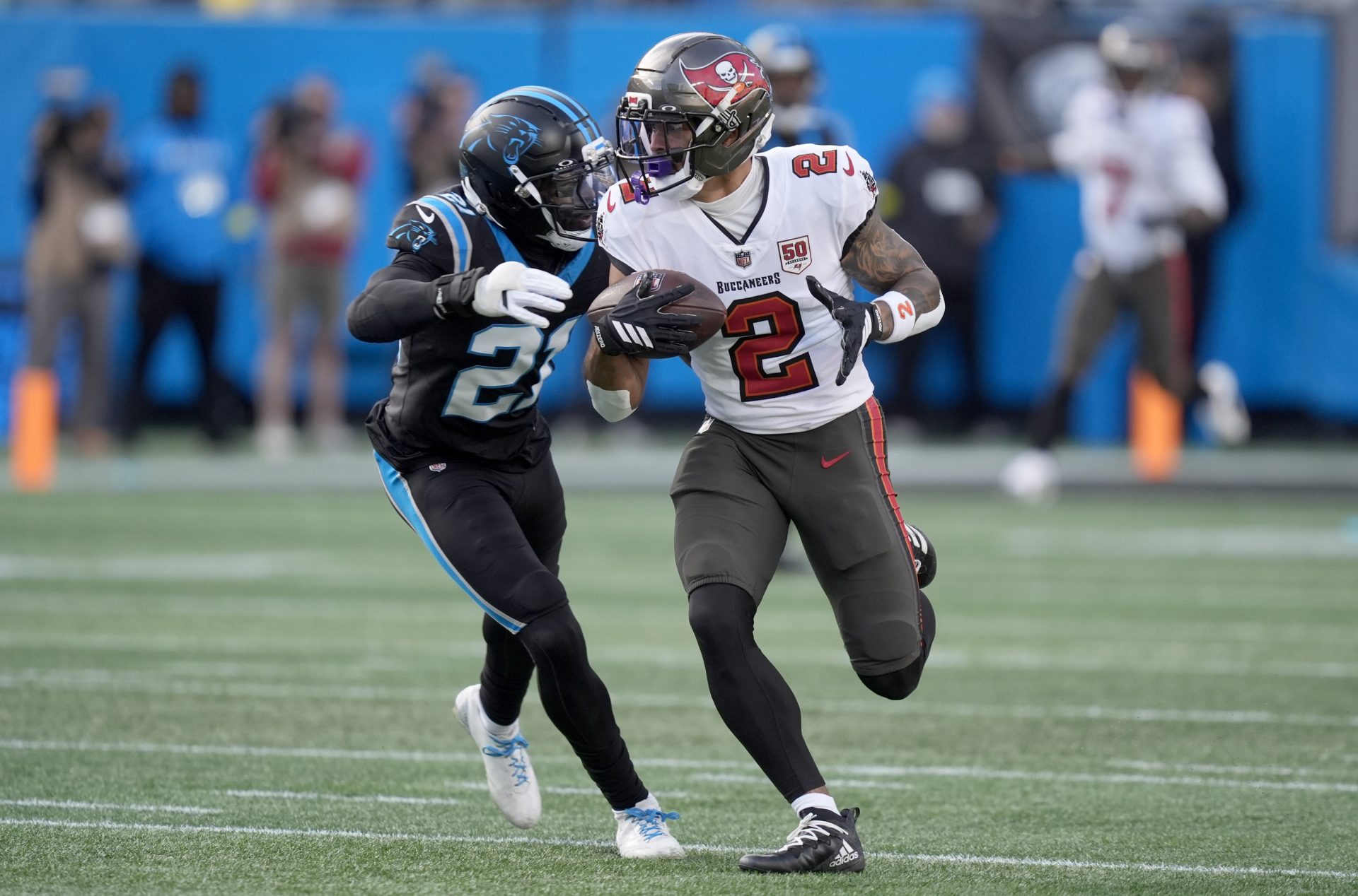 Emeka Egbuka vs. Carolina Panthers
 Source: Imagn