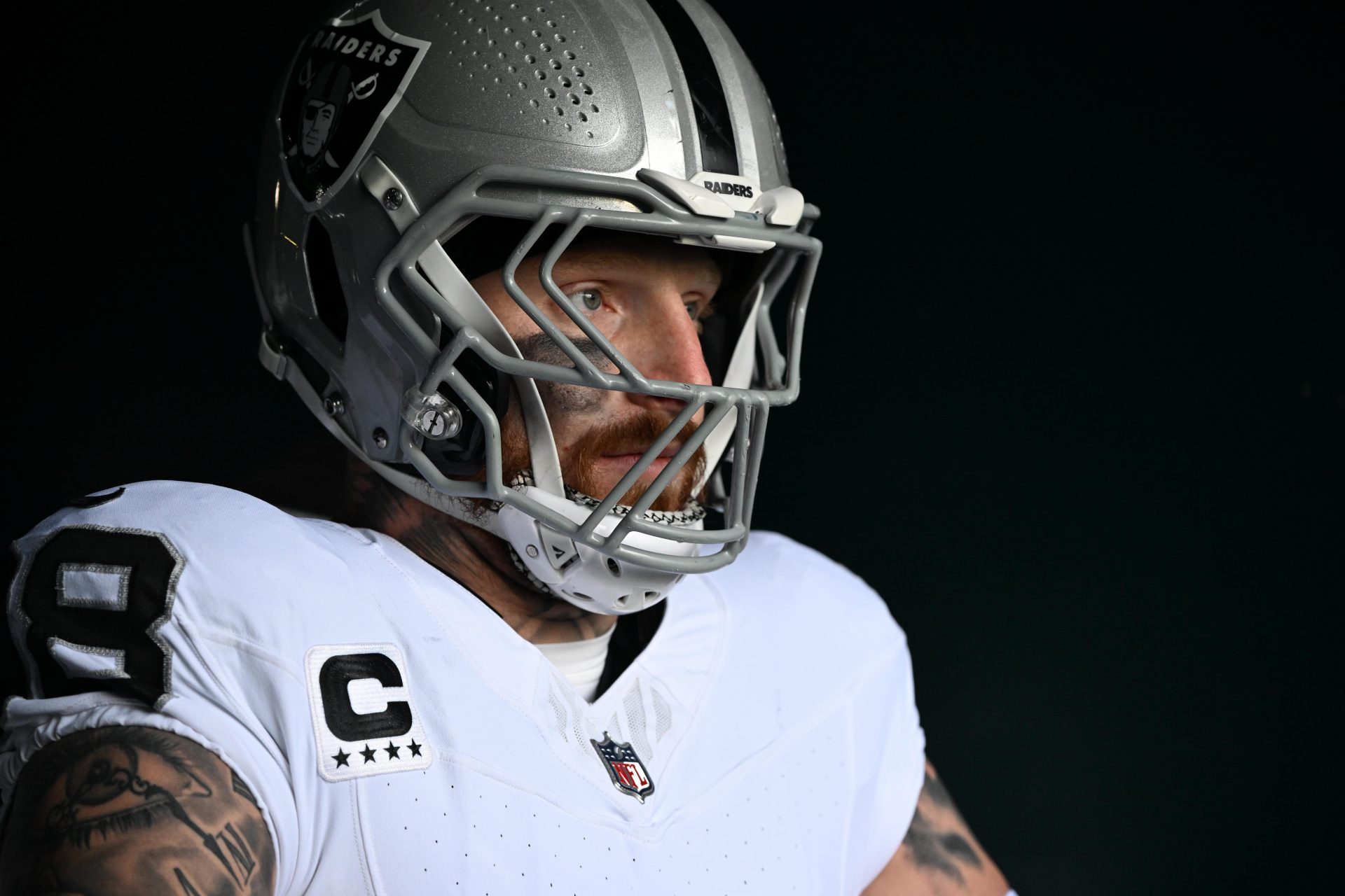 Maxx Crosby on Dec. 14 vs. the Eagles - Source: Imagn