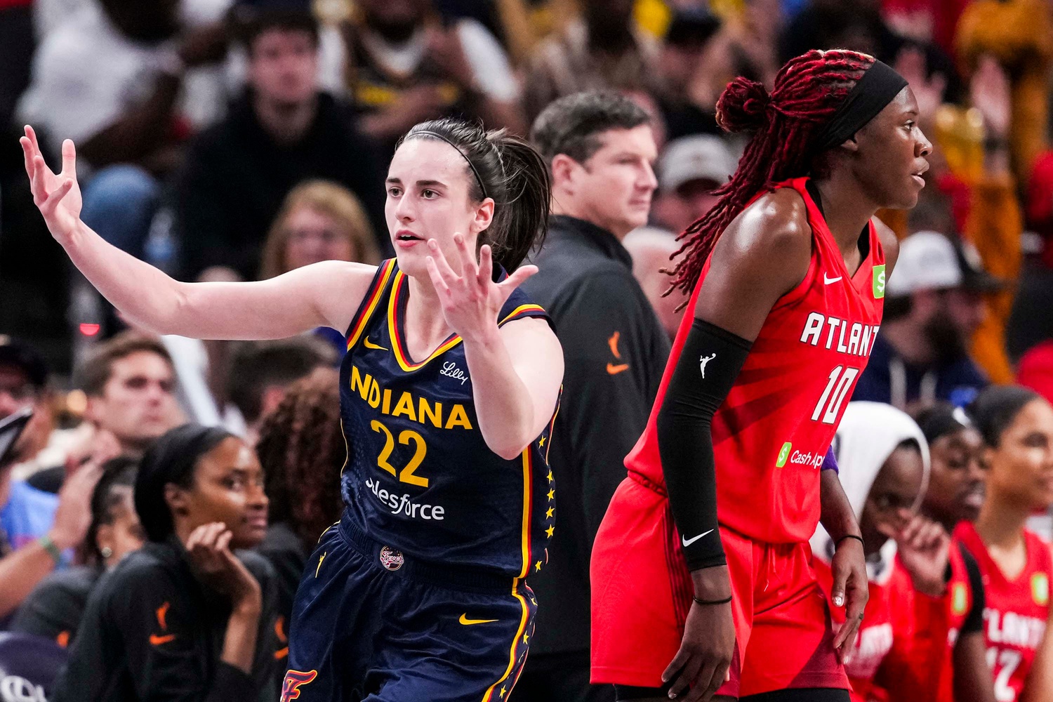 Did Rhyne Howard Deserve MVP Over Caitlin Clark In World Cup Qualifying Tournament? Closer Look as Fans Engage in Heated Debate
 - Source: IMAGN