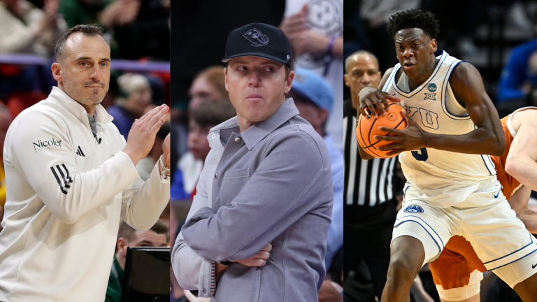 Doug Gottlieb, Ryan Smith, AJ Dybantsa.
Source: Imagn Images