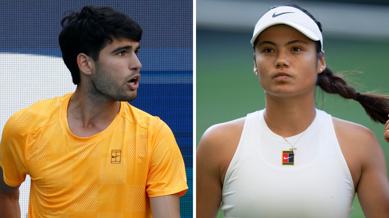 Carlos Alcaraz Emma Raducanu
