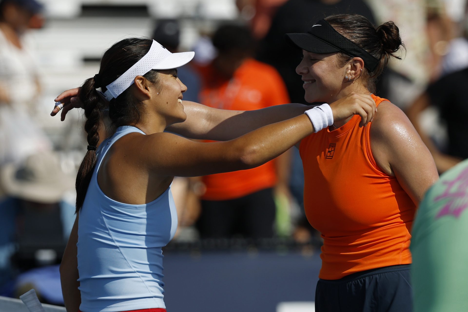 Emma Raducanu loses to Amanda Anisimova at Indian Wells - Source: Imagn