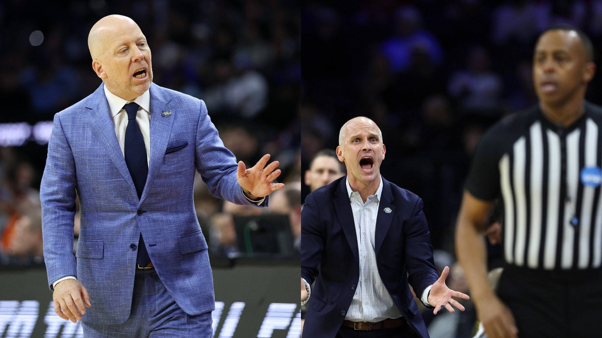 Mick Cronin, Dan Hurley - Source: Imagn
