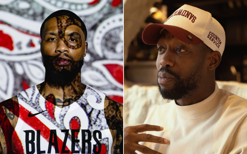 Fans Bring ‘Dumbass’ Patrick Beverley Back to Earth Over Wild Takes on Damian Lillard’s Hall of Fame Case (Image via Instagram/trailblazers and Youtube/PatBev)