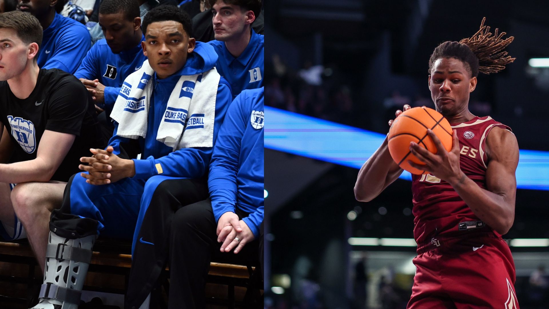 Image 1: Caleb Foster - Duke vs. North Carolina - Source: Imagn.
Image 2: AJ Swinton - Florida State vs. Georgia Tech - Source: Imagn.