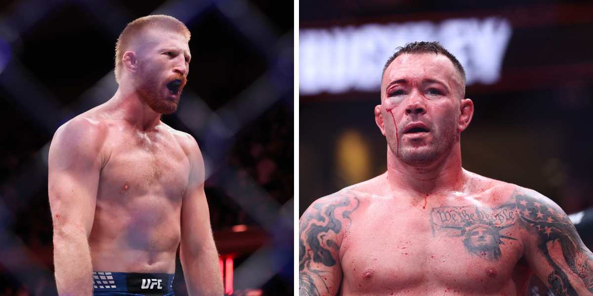 L: Bo Nickal, R: Colby Covington - Source: Imagn Images