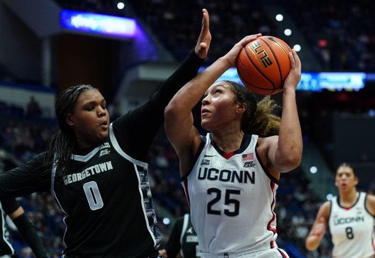 Ice Brady in action vs. Georgetown Source: Imagn