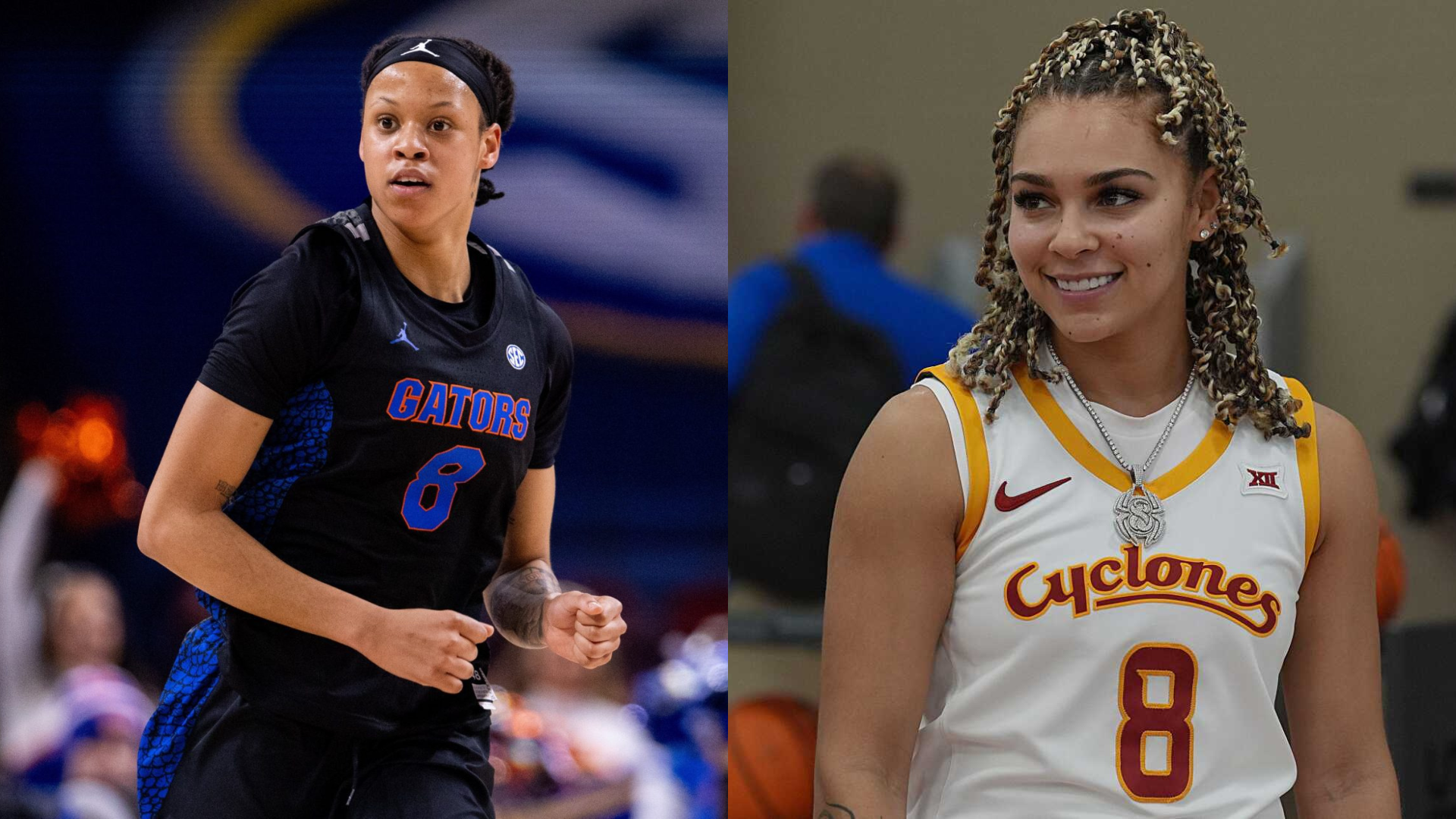 Jada Williams and Me'Arah O'Neal. - Source: Imagn