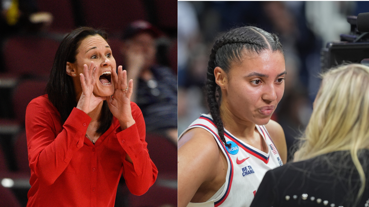 Jennifer Azzi (L) and Azzi Fudd (R). Source: IMAGN