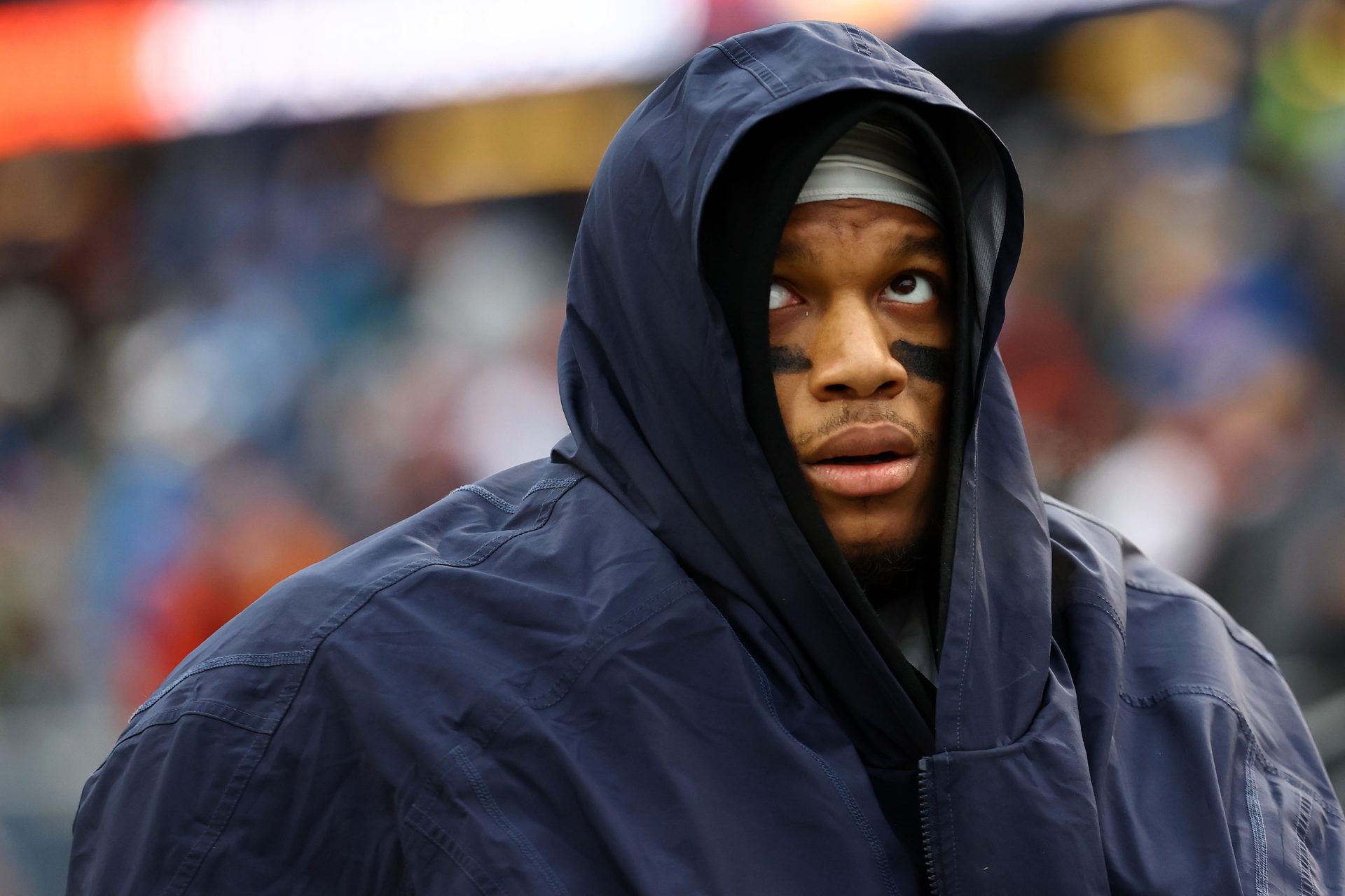 Chicago Bears wide receiver DJ Moore against the Detroit Lions in 2024 - Source: Imagn