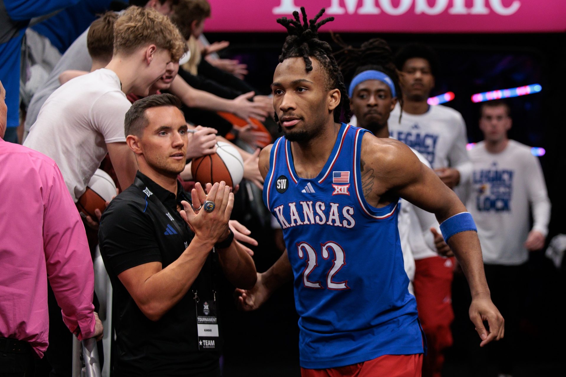 Kansas Jayhawks guard Darryn Peterson. Source: Imagn