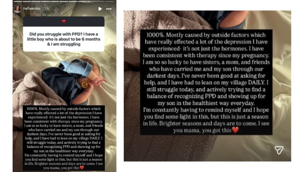 (Source: Image via Instagram/@hallieaiono)