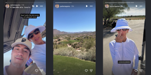 Screenshot of Parker Aquino's Instagram stories. (Source: Instagram - @parkeraquino)