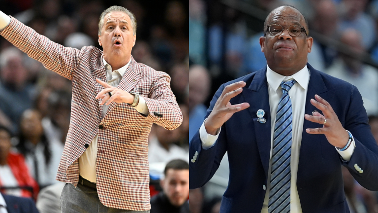 John Calipari, Hubert Davis.
Source: Imagn Images