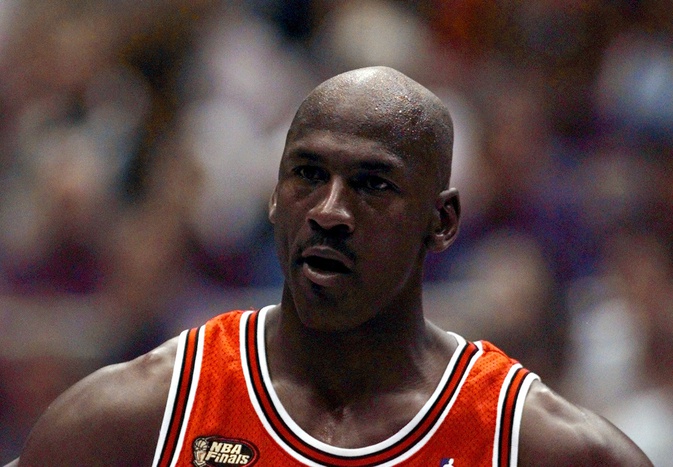 Michael Jordan in the 1998 NBA Finals vs. the Utah Jazz - Source: Imagn