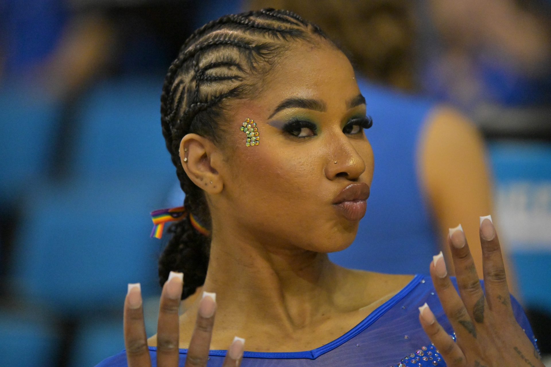 UCLA Bruins gymnast, Jorda Chiles: Source - Imagn images
