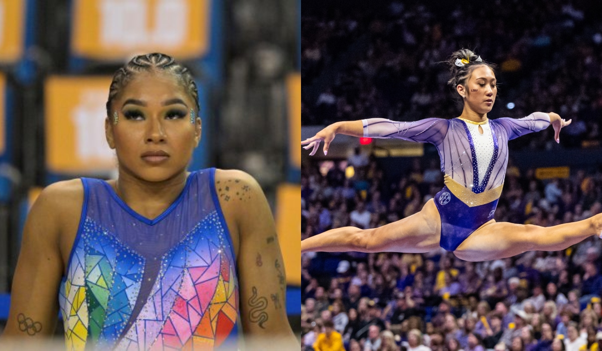 Jordan Chiles and Kailin Chio: Source- Imagn Images